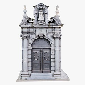 Church Door Remastered 3D model