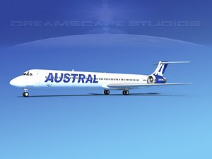 3d md-90 jet commercial model