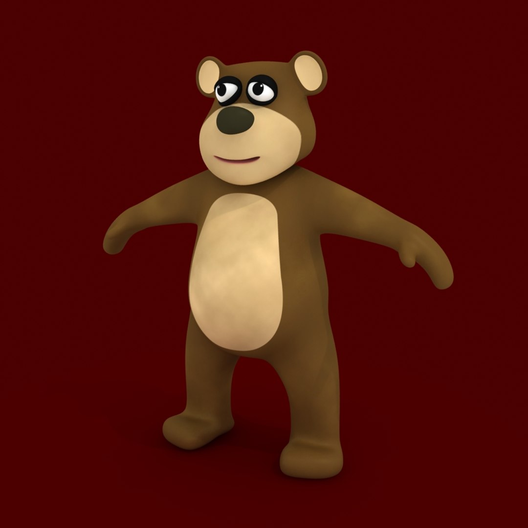 max cartoon bear rig