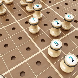 Wooden Sudoku Board