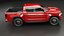 Generic Modern Pickup Truck 3D model