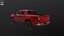 Generic Modern Pickup Truck 3D model