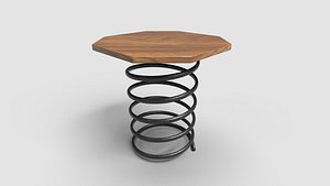 Octagon Table N114 3D