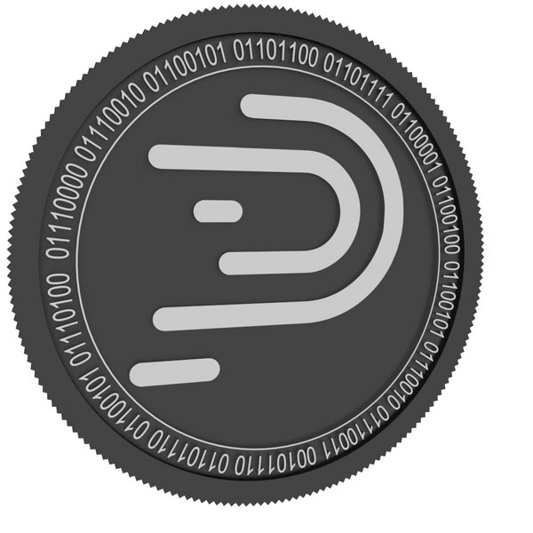 3D polyswarm black coin model - TurboSquid 1554999