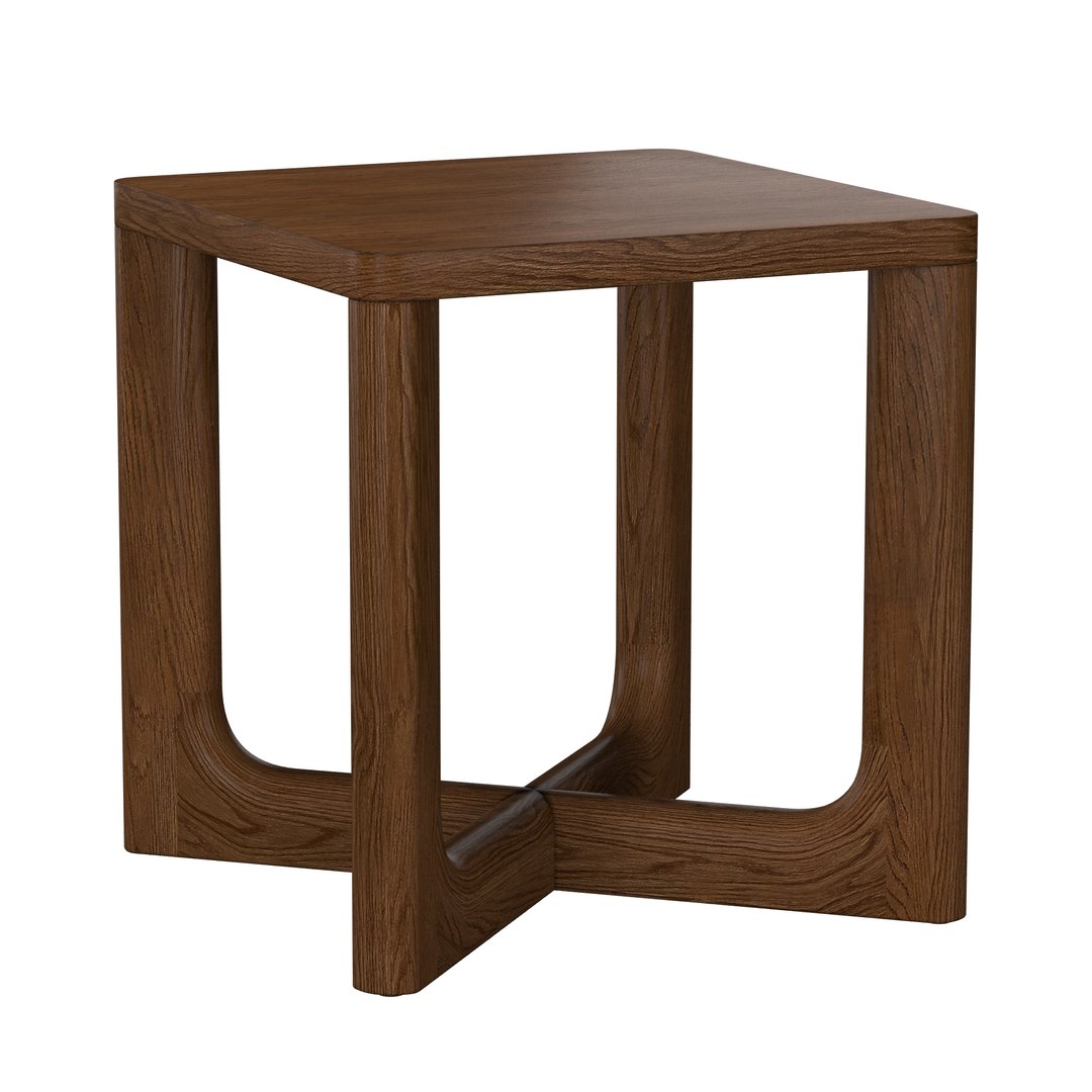 BRETON SQUARE SIDE TABLE 3D Model - TurboSquid 1971920