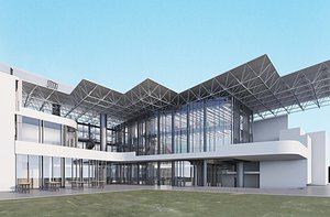 3D Office Building model