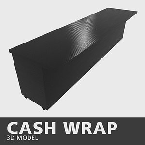 3D model cash wrap