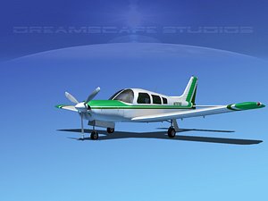 piper cherokee arrow 3d dxf