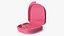 Transparent Teeth Aligner Pink Case