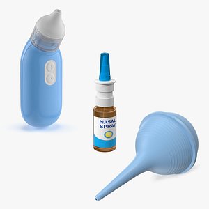 Nasal Medication Collection 3D