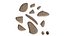 Garden Stone Set 3D model