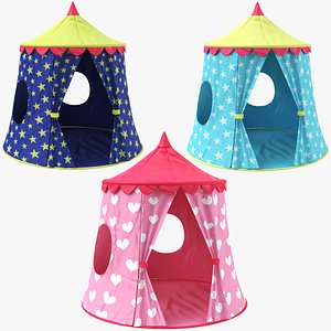 3D kids tent