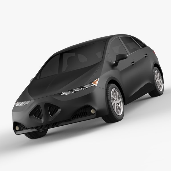 3D Generic Compact Car Concept model