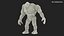 Character Stone Golem Rigged for Maya