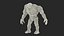 Character Stone Golem Rigged for Maya