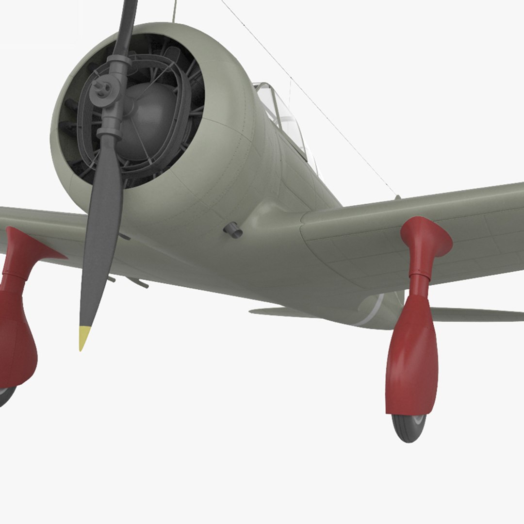 3D nakajima ki27 ki TurboSquid 1621107