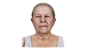 3D Raw Head Scan  Aimee Morgan model