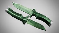 Knife 7 Hazel Green FT