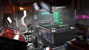 Futuristic Laboratory