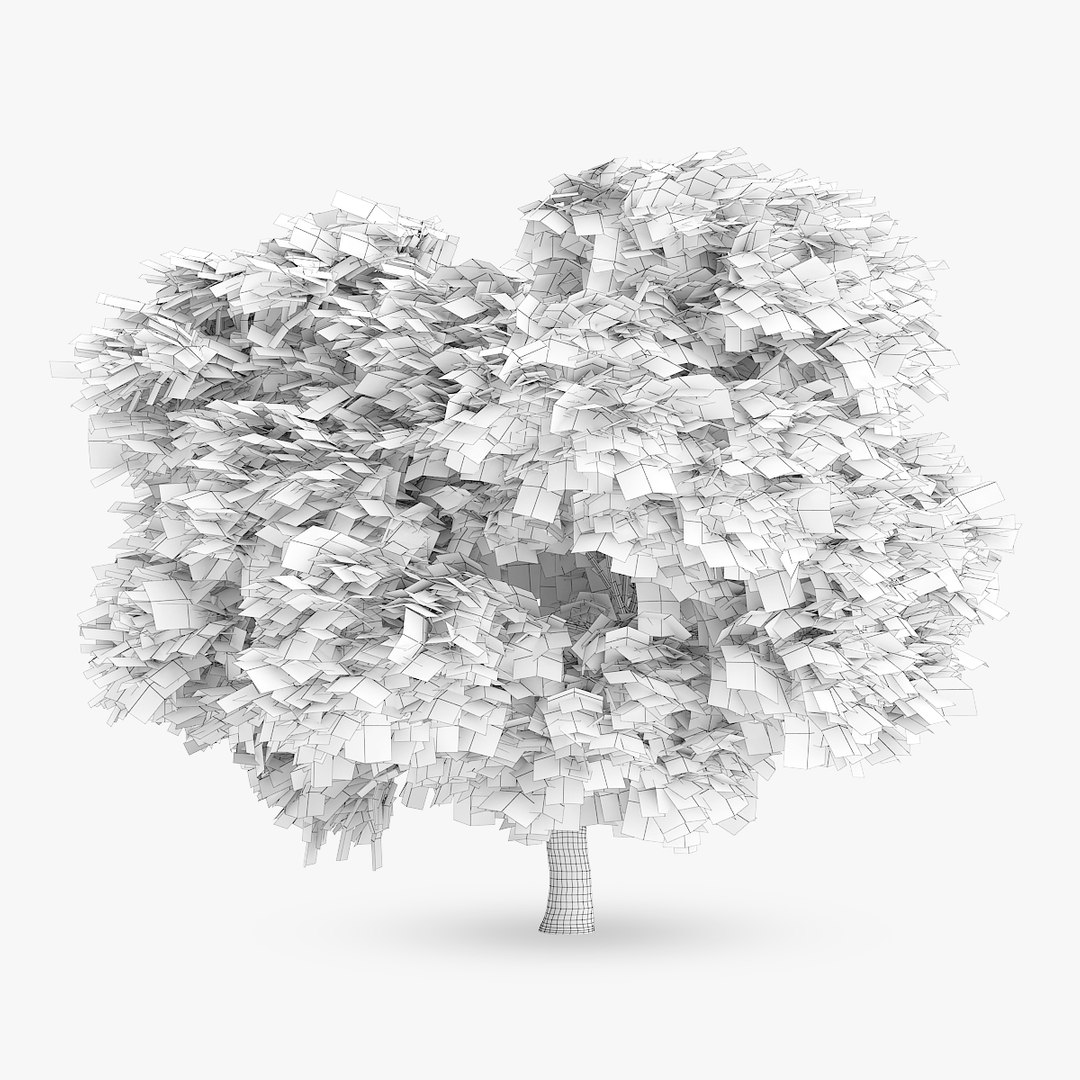 3d rowan tree 5 7m model