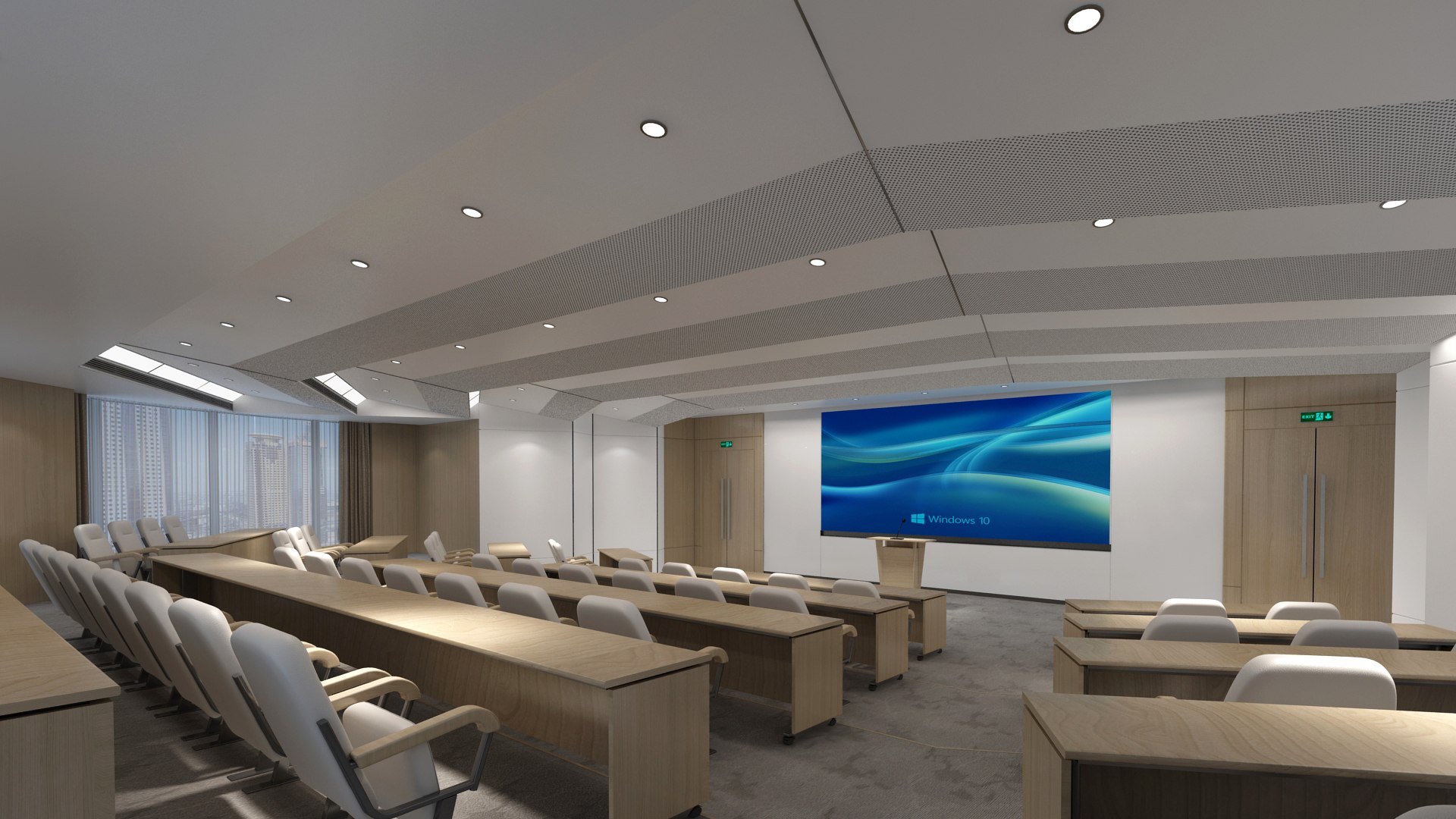 3D Model Lecture Hall Collection 04 - TurboSquid 2177049