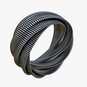 3D designer ring model