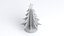 Weihnachtsbaum-Tischdekoration