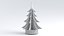 Weihnachtsbaum-Tischdekoration
