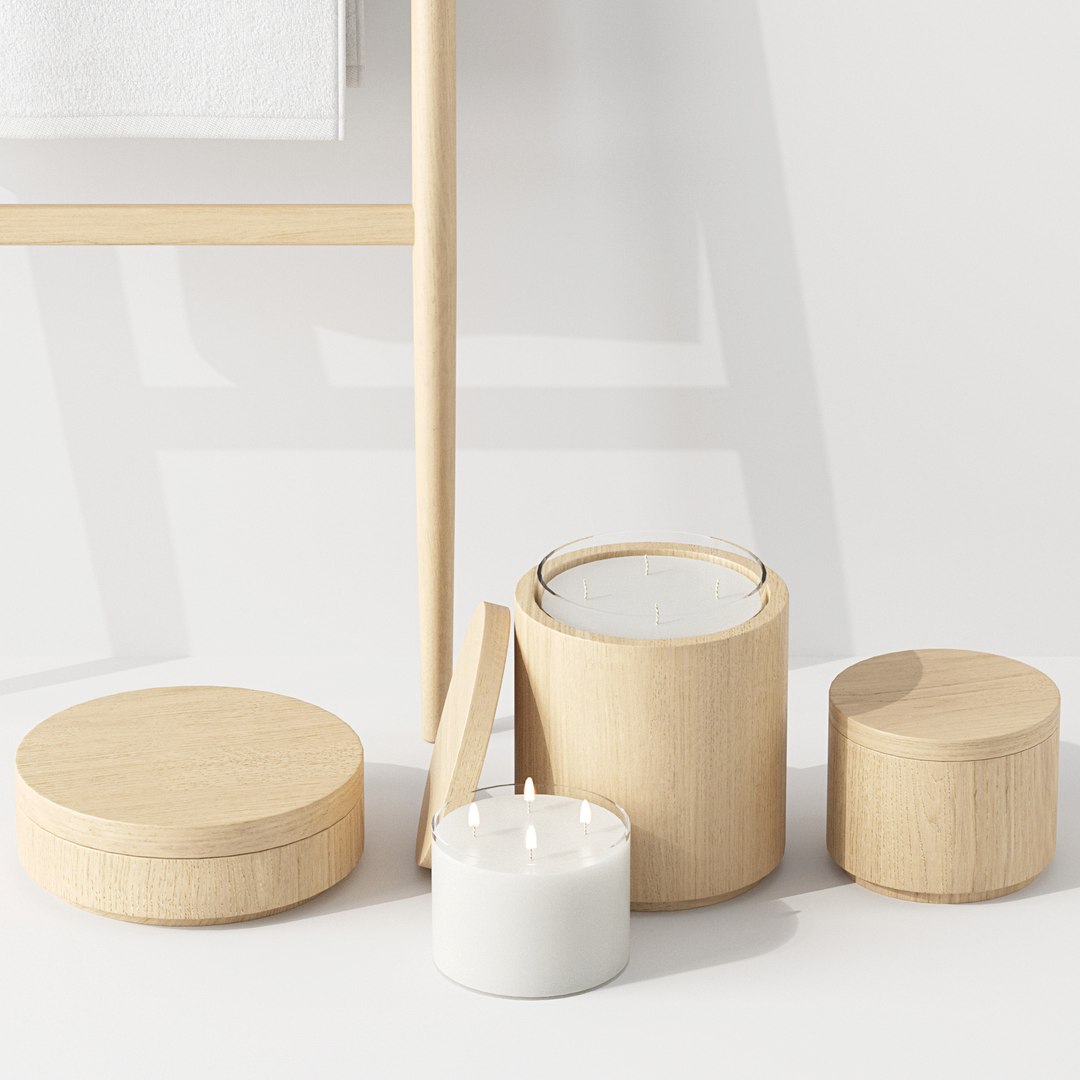 Decorative Set 02 ZARA HOME 3D Model - TurboSquid 2156073