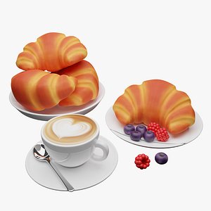 3D Croissant 001