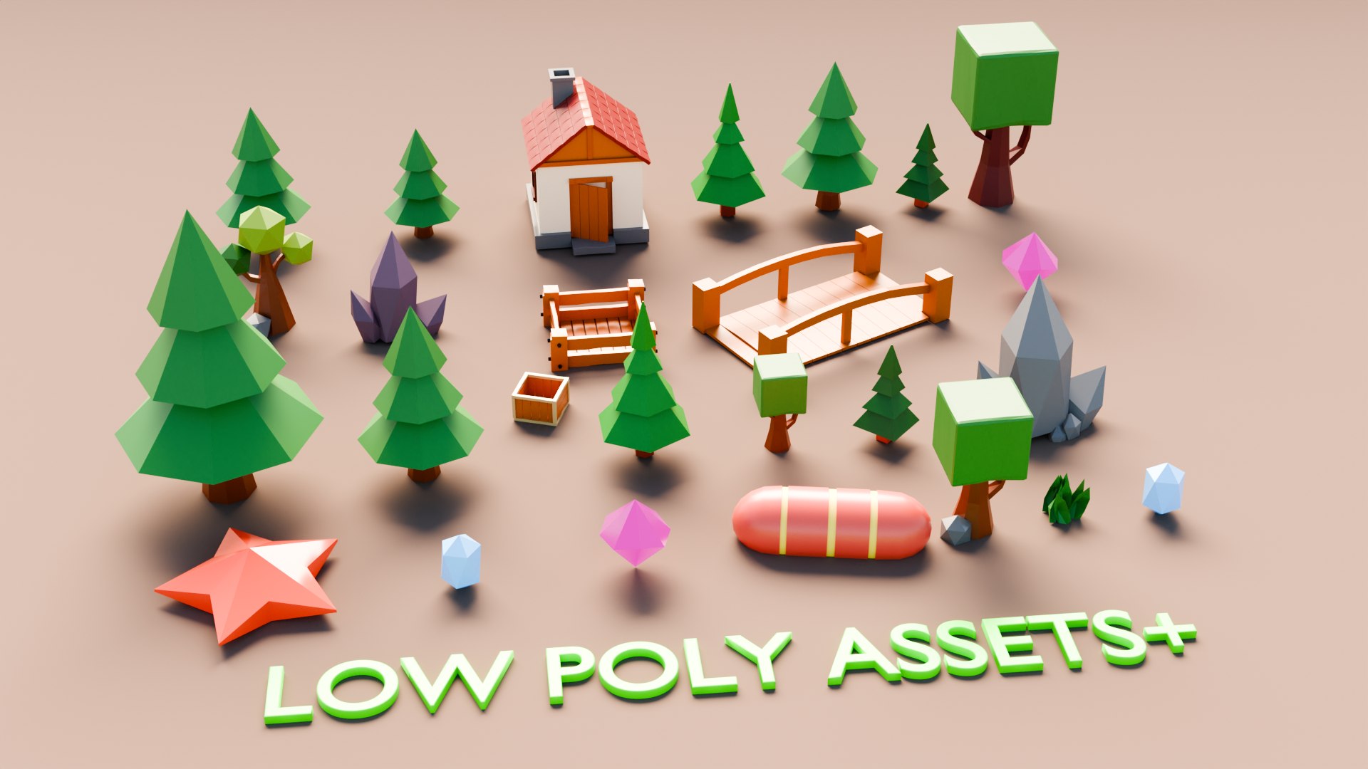 3D 3d Model Low Poly Game Assets - TurboSquid 2331890