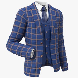 leisure suit jacket 3D model
