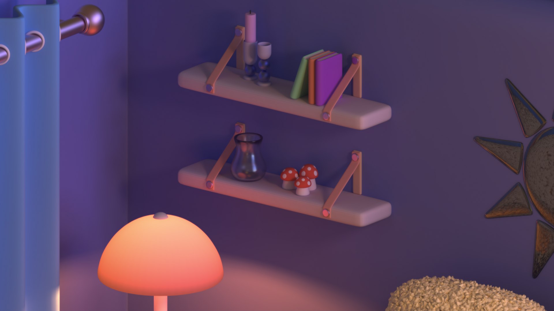 Isometric Stylized Living Room 25items Pack Low-Poly 3d Model 3D Model ...