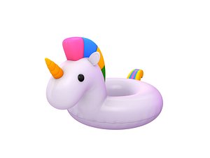 3D swimming ring unicorn