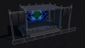 Poly Concert Stage Scene
