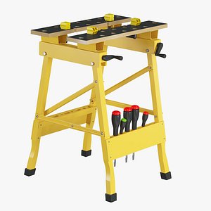 Portable Folding Work Bench
