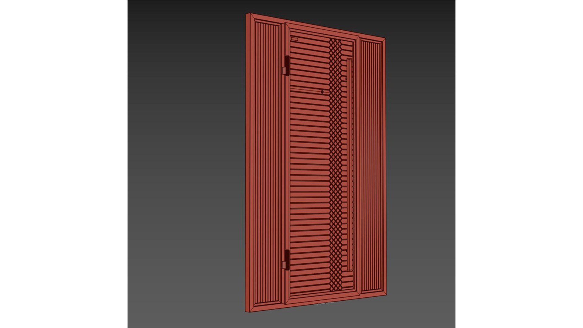 Gate Modern Model - TurboSquid 2106452