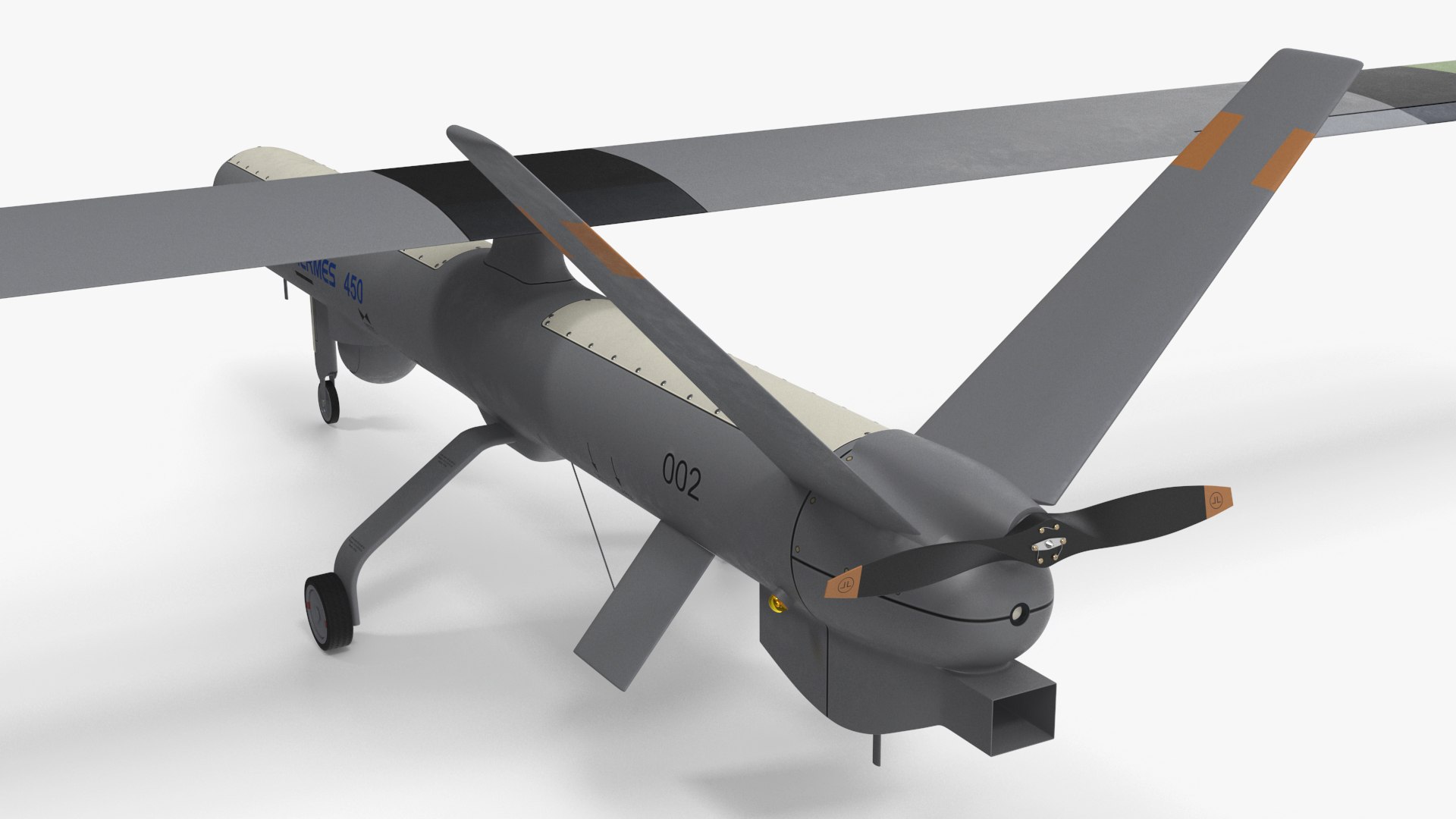 Hermes 450 Multi-Role High Performance Tactical UAS Rigged model https://p.turbosquid.com/ts-thumb/9Z/4H3dhU/z3/hermes450multirolehighperformancetacticaluasriggedvray3dmodel020/jpg/1712692241/1920x1080/fit_q87/e4fbf09876b248af641f6f34ce2340a52b7af4f8/hermes450multirolehighperformancetacticaluasriggedvray3dmodel020.jpg