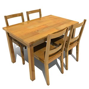 dining table and chairs 01