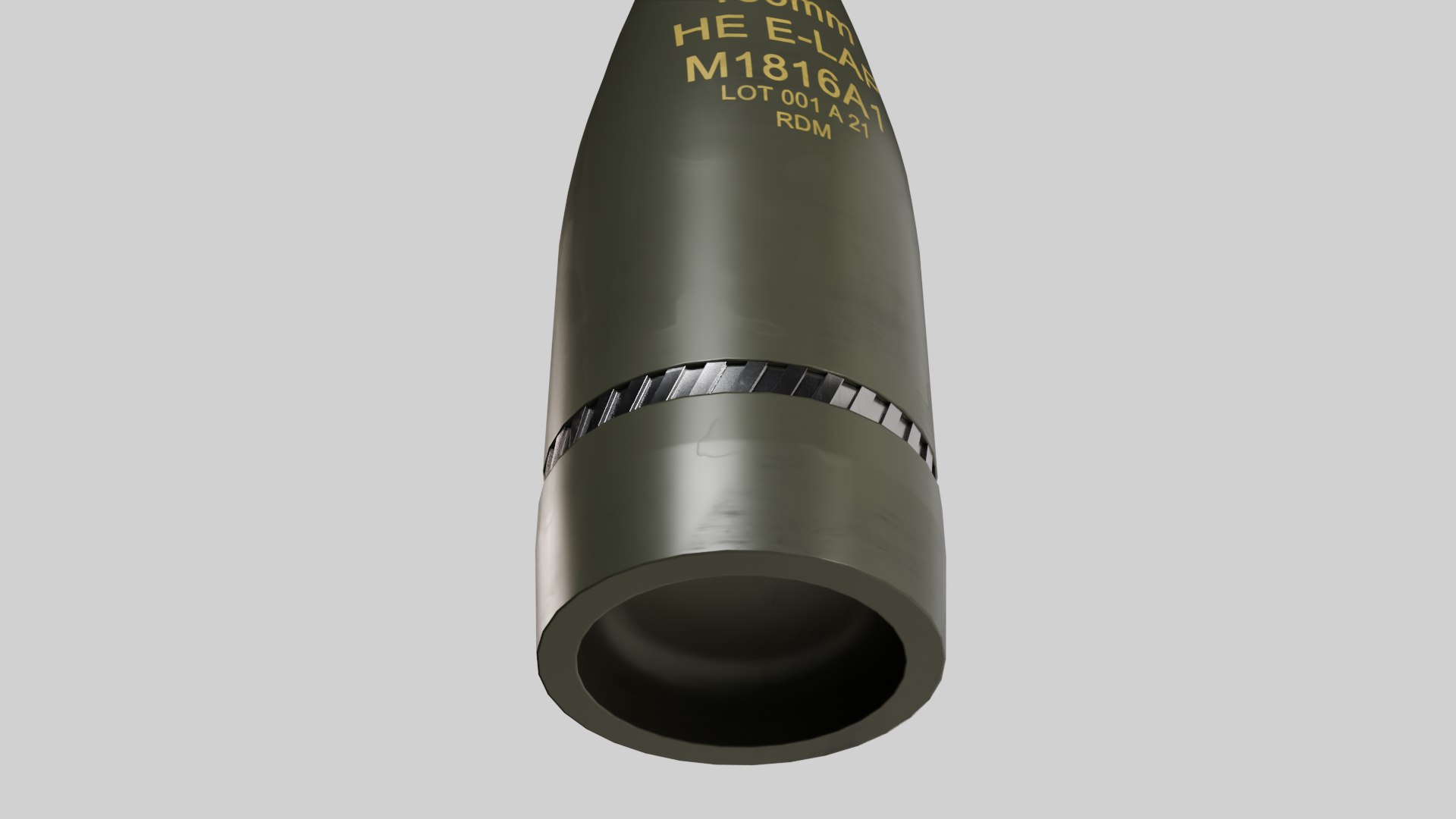 155mm V-LAP Missile Ammunition 3D Model - TurboSquid 2423715