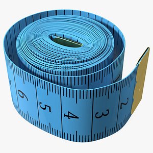 Tailor Measuring Tape 3D, Incl. measuring tape & tailor - Envato Elements