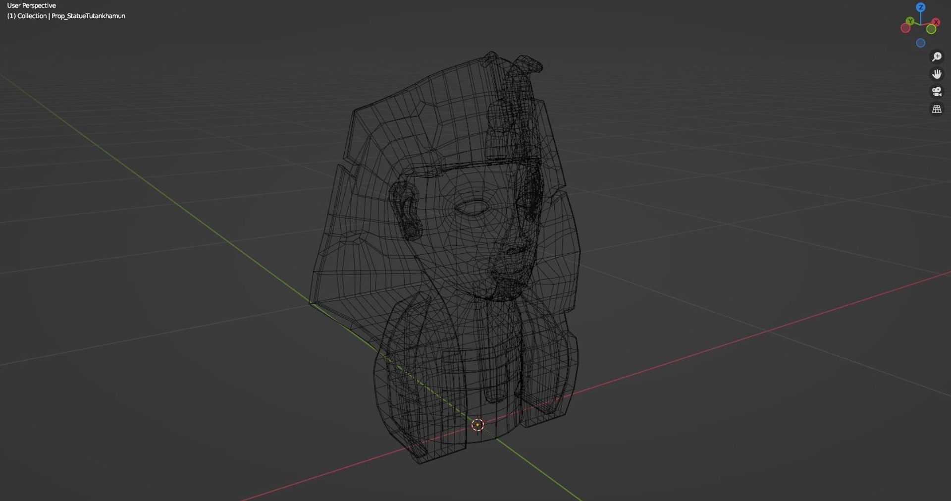 3D Statue Tutankhamun - TurboSquid 2247495