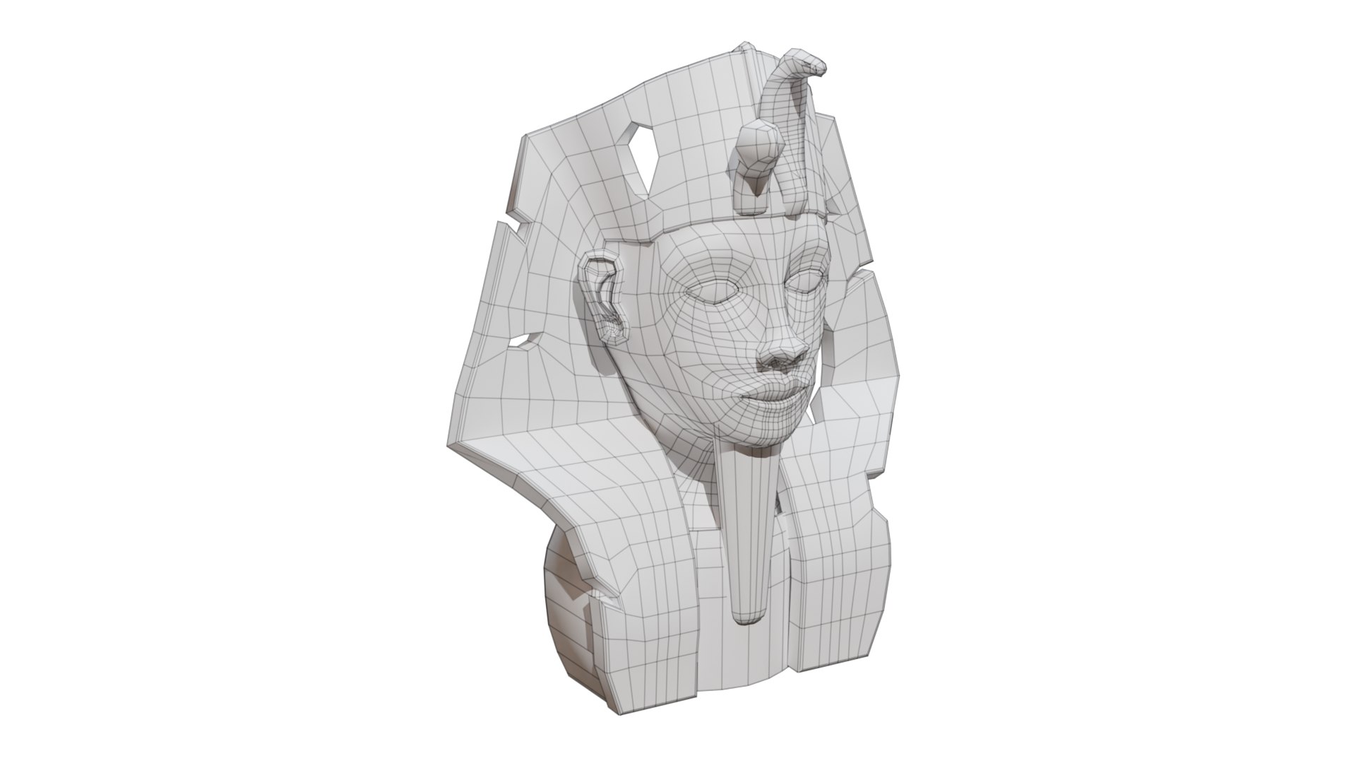 3D Statue Tutankhamun - TurboSquid 2247495