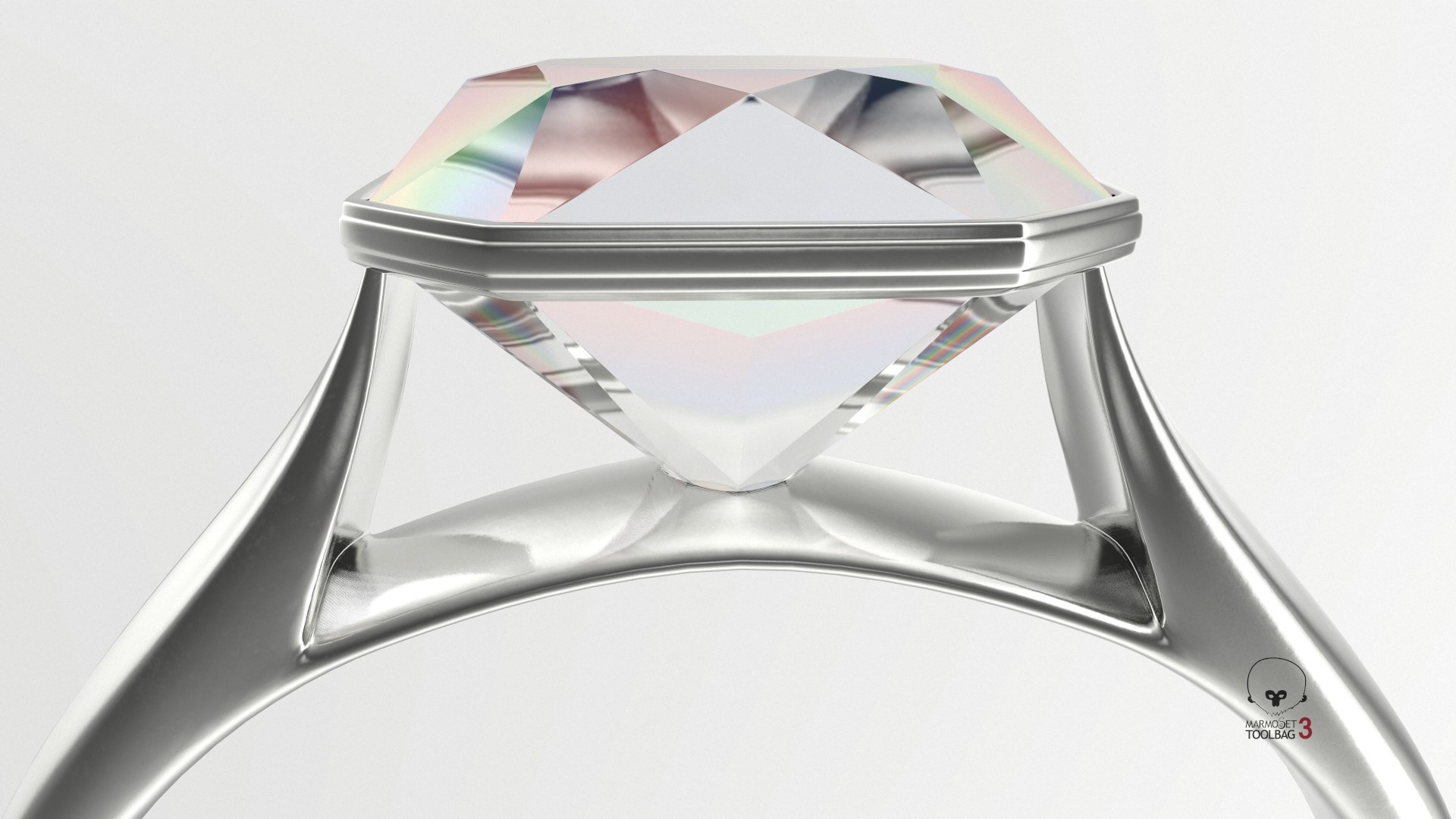3D Asscher Cut Diamond On Silver Wedding Ring V01 https://p.turbosquid.com/ts-thumb/9Z/BS34ko/Zj/screenshot002/jpg/1668098595/1920x1080/fit_q87/355256d578b9d735027d76bbb6b877543ede32eb/screenshot002.jpg