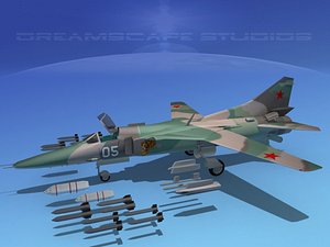 3d max mig-27 flogger