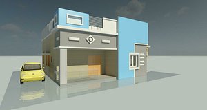 3D revit model