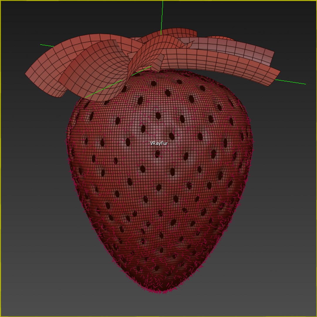 Strawberry Berry 3d Model