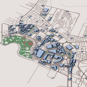 Jazan City Saudi Arabia 3D model