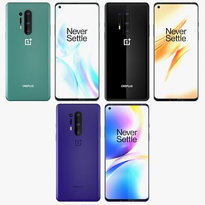 colors oneplus 8 pro 3D model