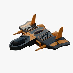 Simple Spaceship gameready